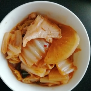 韓国風☆辛味噌鍋